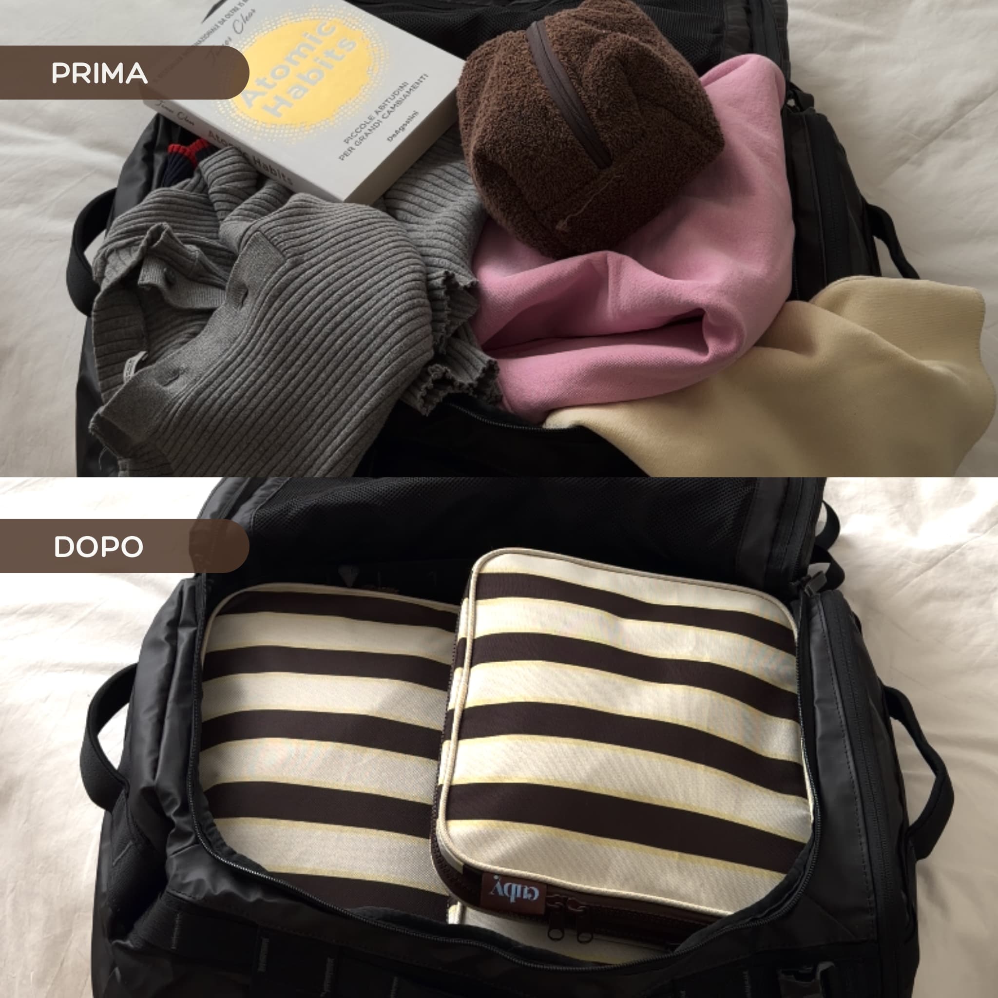 SET PACKING CUBES: 3 AL PREZZO DI 2